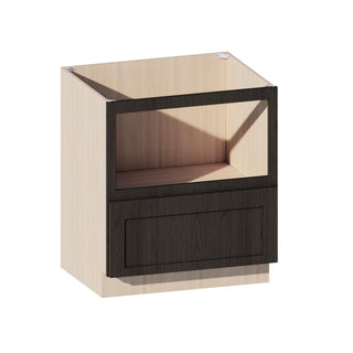 Smokey Ash - 30"W Microwave Base Cabinet