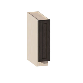 Smokey Ash - 9"W Spice Pull-Out Rack Base Cabinet