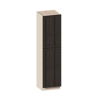 Smokey Ash - 24"W × 96"H Tall Pantry Cabinet