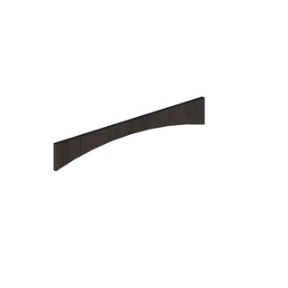 Smokey Ash - 6"W × 36"L Arched Valance