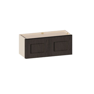 Smokey Ash - 30"W × 12"H Standard Wall Cabinet