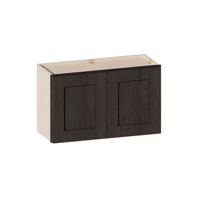 Smokey Ash - 30"W × 18"H Standard Wall Cabinet