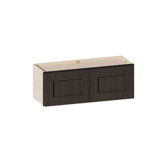 Smokey Ash - 33"W × 12"H Standard Wall Cabinet
