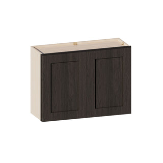 Smokey Ash - 33"W × 24"H Standard Wall Cabinet