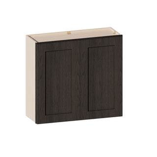 Smokey Ash - 33"W × 30"H Standard Wall Cabinet