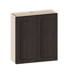Smokey Ash - 33"W × 36"H Standard Wall Cabinet