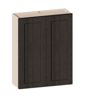 Smokey Ash - 33"W × 42"H Standard Wall Cabinet
