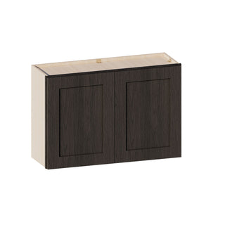 Smokey Ash - 36"W × 24"H Standard Wall Cabinet