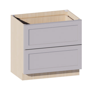Lunar Gray - 30"W Drawer Base Cabinet