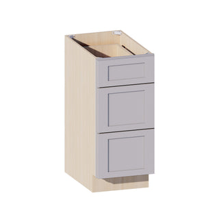 Lunar Gray - 15"W Drawer Base Cabinet