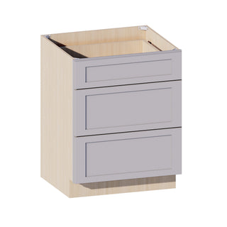 Lunar Gray - 27"W Drawer Base Cabinet