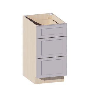 Lunar Gray - 18"W Vanity Drawer Base Cabinet