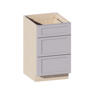 Lunar Gray - 21"W Vanity Drawer Base Cabinet