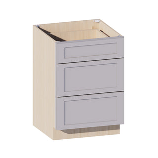 Lunar Gray - 24"W Vanity Drawer Base Cabinet