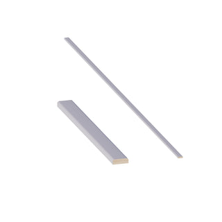 Lunar Gray - 3/4"W × 96"L Batten Molding