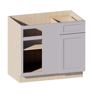 Lunar Gray - 39"W Blind Corner Base Cabinet