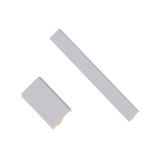 Lunar Gray - 3-5/8"W × 96"L Decorative Molding