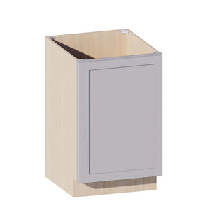 Lunar Gray - 21"W Full-Height Door Base Cabinet