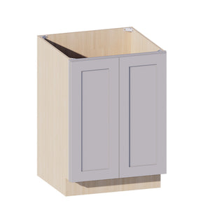 Lunar Gray - 24"W Full-Height Door Base Cabinet