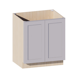 Lunar Gray - 30"W Full-Height Door Base Cabinet