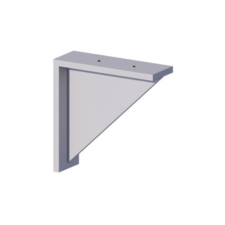 Lunar Gray - 9"W × 9"L Corbel