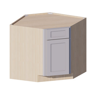 Lunar Gray - 36"W Corner Sink Base Cabinet