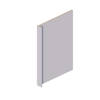 Lunar Gray - 24"W × 34-1/2"L Dishwasher Return Panel