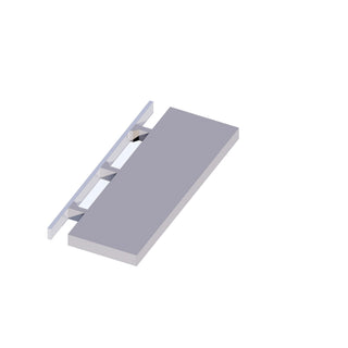 Lunar Gray - 24"W × 2-3/16"H Floating Shelf