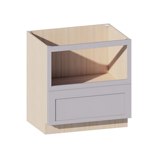 Lunar Gray - 33"W Microwave Base Cabinet