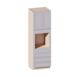 Lunar Gray - 30"W × 90"H Tall Oven Cabinet