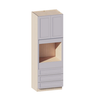 Lunar Gray - 33"W × 90"H Tall Oven Cabinet