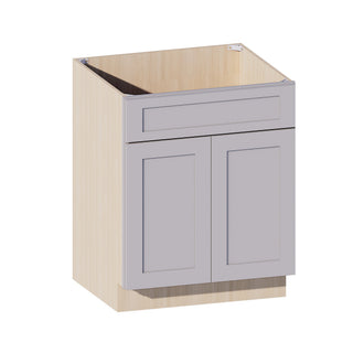 Lunar Gray - 27"W Sink Base Cabinet