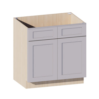 Lunar Gray - 33"W Sink Base Cabinet