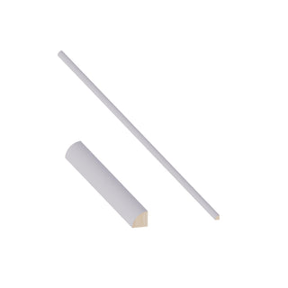 Lunar Gray - 11/16"W × 96"L Quarter Round Shoe Molding