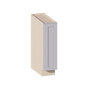 Lunar Gray - 9"W Spice Pull-Out Rack Base Cabinet