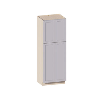 Lunar Gray - 30"W × 84"H Tall Pantry Cabinet