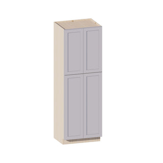 Lunar Gray - 30"W × 90"H Tall Pantry Cabinet