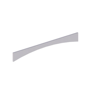 Lunar Gray - 6"W × 48"L Arched Valance