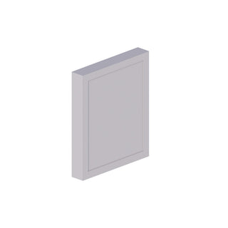Lunar Gray - 20-1/2"W × 29"L Vanity Decorative Door Panel