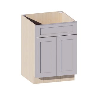Lunar Gray - 24"W Vanity Sink Base Cabinet