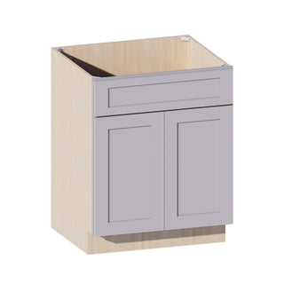 Lunar Gray - 27"W Vanity Sink Base Cabinet