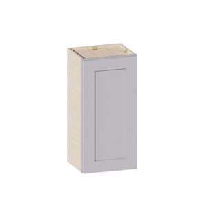Lunar Gray - 15"W × 30"H Standard Wall Cabinet