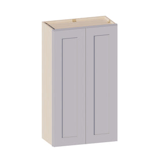 Lunar Gray - 24"W × 42"H Standard Wall Cabinet