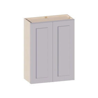 Lunar Gray - 27"W × 36"H Standard Wall Cabinet