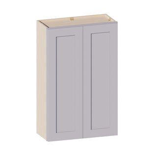 Lunar Gray - 27"W × 42"H Standard Wall Cabinet