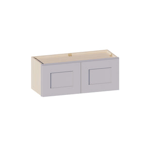 Lunar Gray - 30"W × 12"H Standard Wall Cabinet