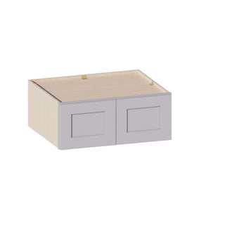 Lunar Gray - 30"W × 12"H Deep (24") Wall Bridge Cabinet