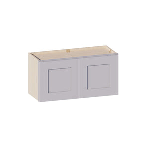 Lunar Gray - 30"W × 15"H Standard Wall Cabinet