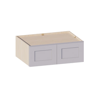 Lunar Gray - 33"W × 12"H Deep (24") Wall Bridge Cabinet