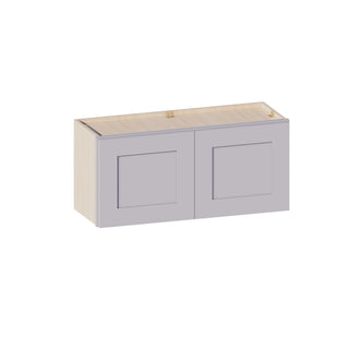 Lunar Gray - 33"W × 15"H Standard Wall Cabinet